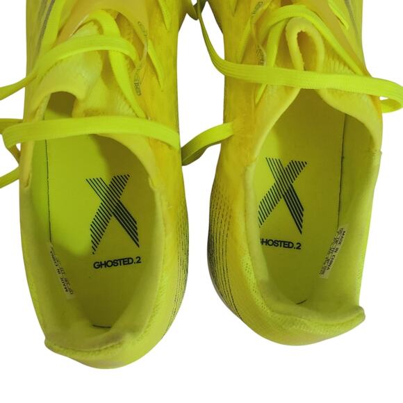 Adidas X Ghosted.2 Firm Ground FG Soccer Cleats Men\'s Solar Yellow Futbol main image 4